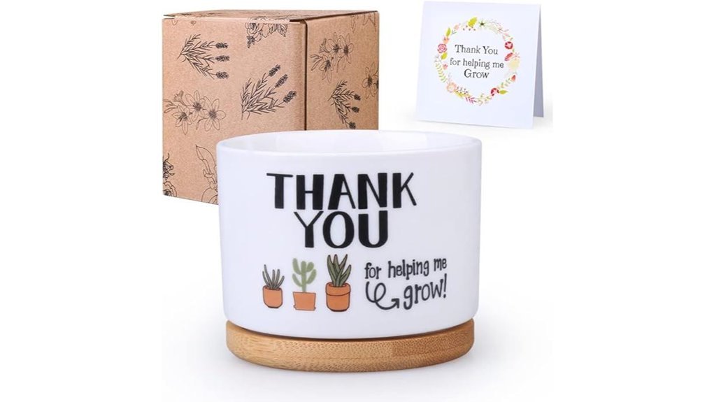 teacher s succulent plant gift