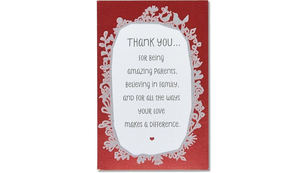 thank you loving parents