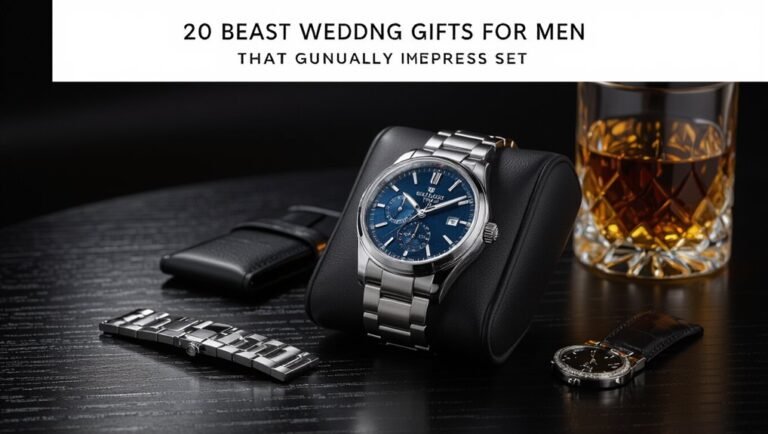 thoughtful groomsmen and groom gifts