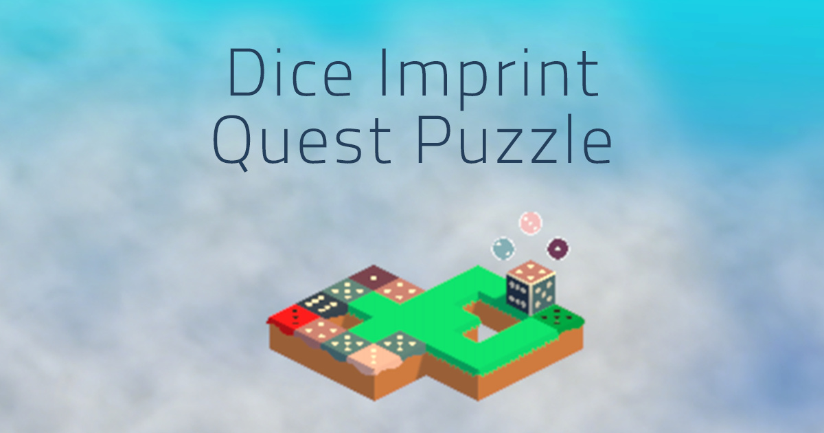 Dice Imprint Quest Puzzle