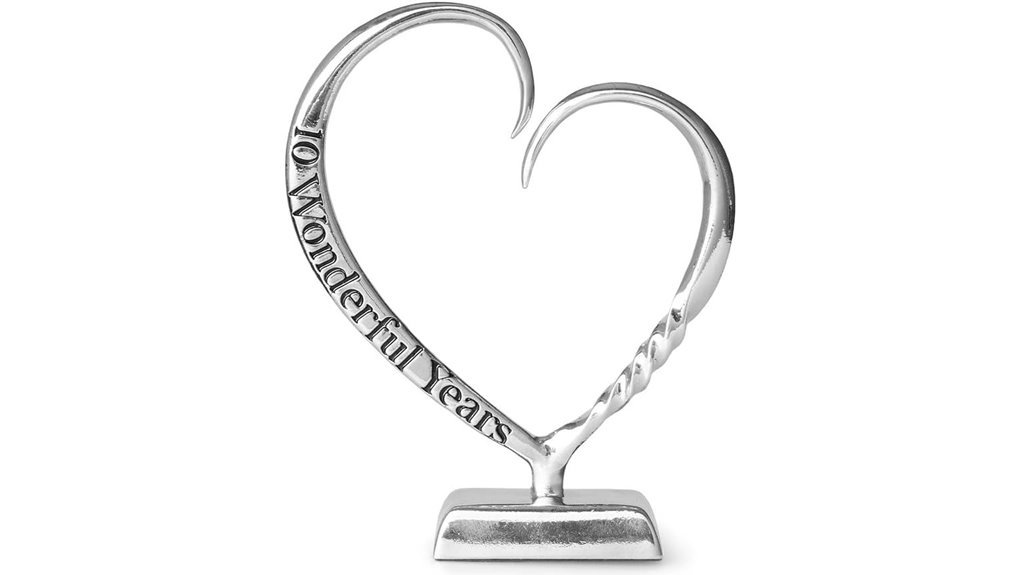 tin heart keepsake gift
