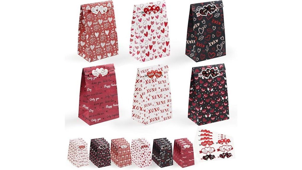 valentine kids treat bags