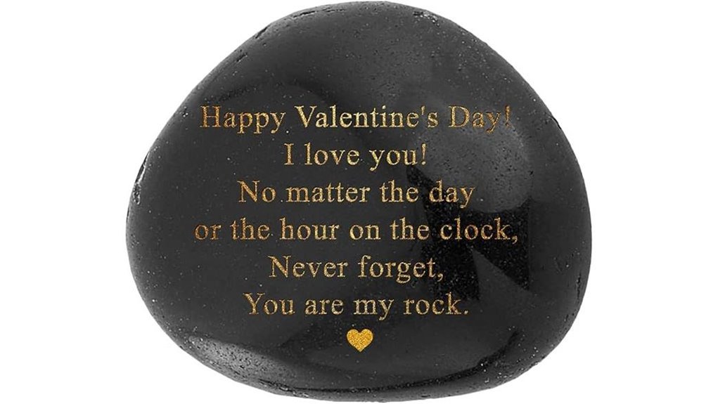 valentine s day pebble gift