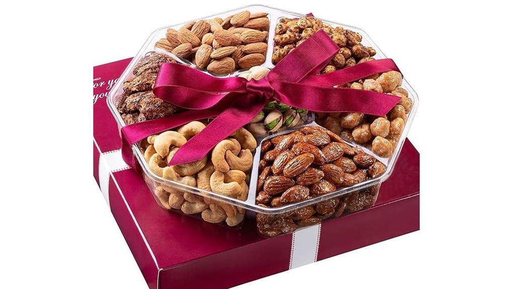 valentine s nut gift basket