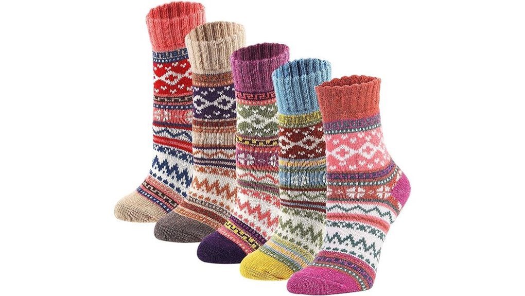 vintage thick wool socks