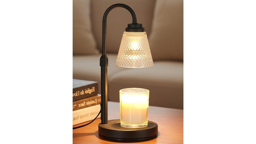 wax melting lamp timer