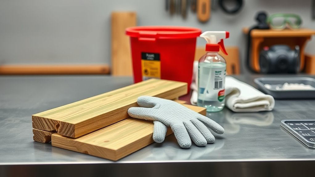 wear protective gear outdoors