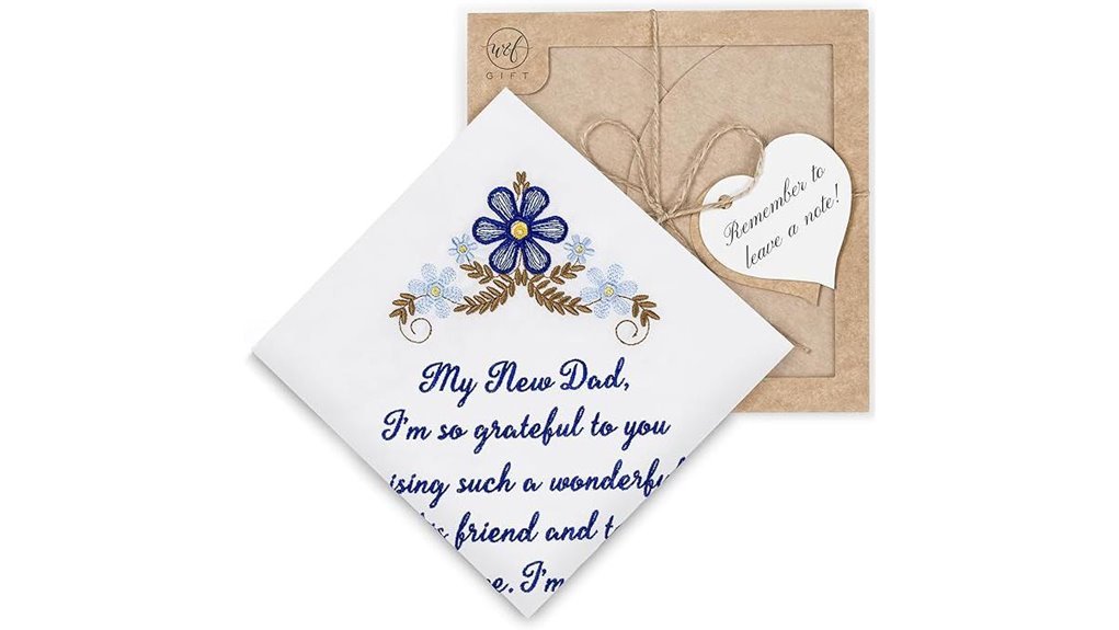 wedding handkerchief for family