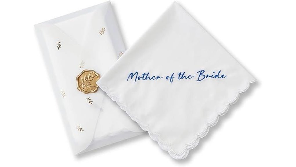 wedding handkerchiefs for parents