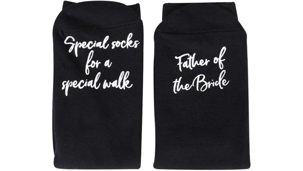 wedding socks gift for father