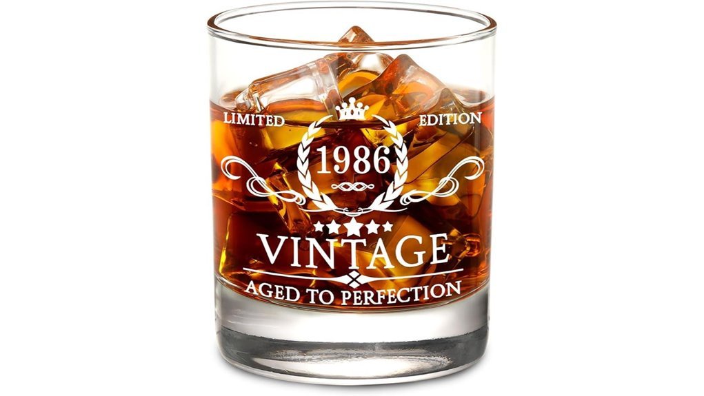 whiskey glass birthday gift