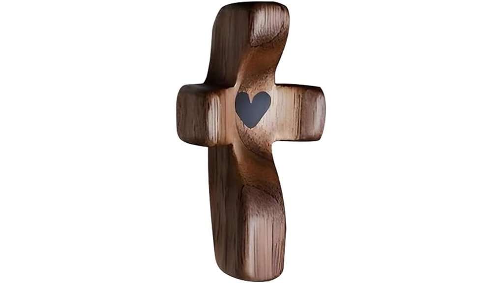 wooden cross fidget gift