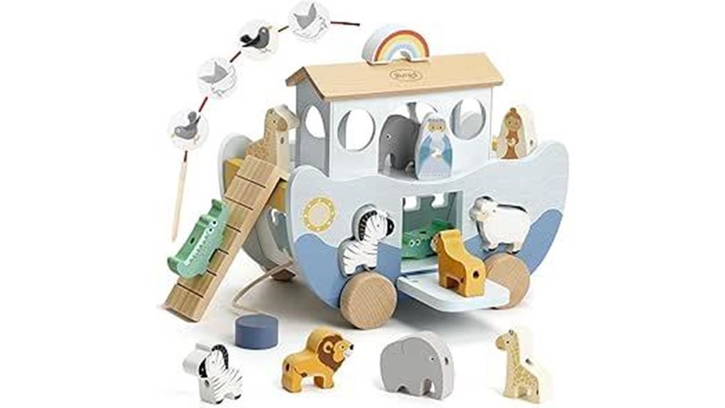 wooden montessori noah s ark