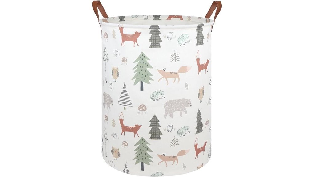 woodland animal baby hamper